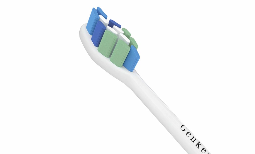 Image 4: 4 Packs Replacement Toothbrush brush Heads Fit For Philips Sonicare E series