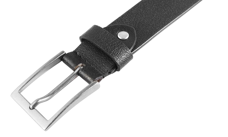 Image 3: Leonardo Verrelli leren riem
