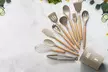 Lux Decor Silicone Kitchen Utensils Set Heat Resistant 35-Pcs Cooking Tools - Second Medium