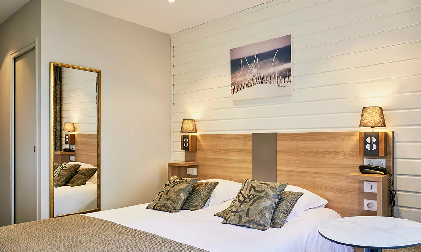 Normandie : chambre double pour 2 avec petit-déjeuner et dîner