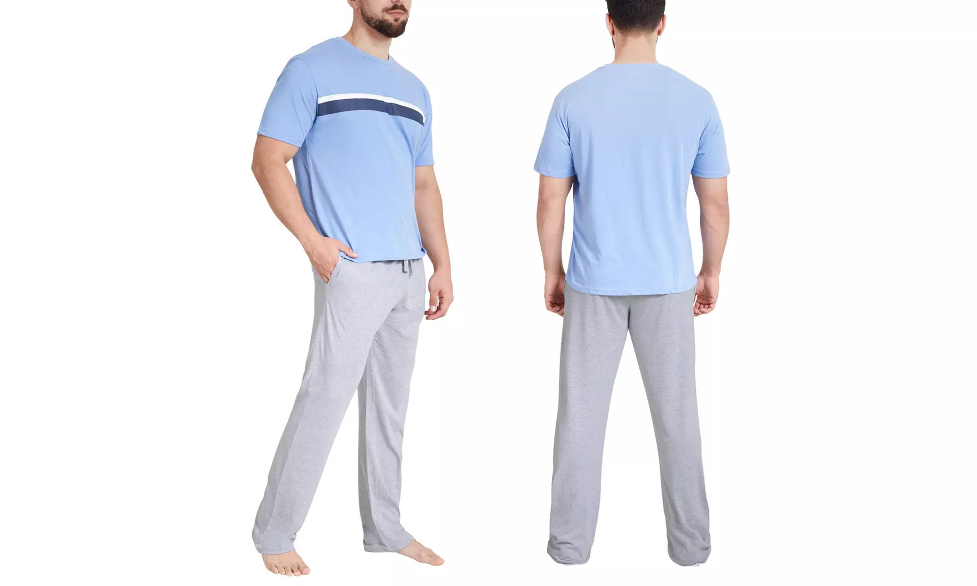Men’s Cotton Blend Pyjama Set