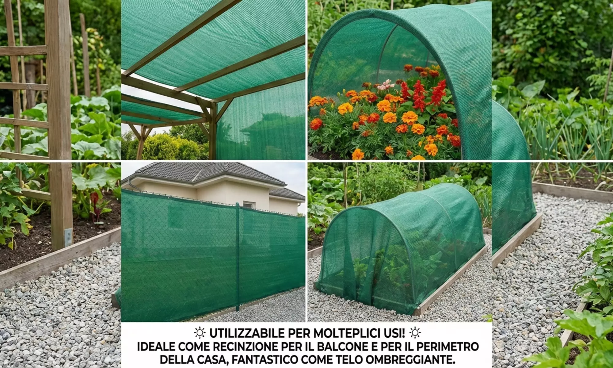 Schaduw- en privacydoek op rol