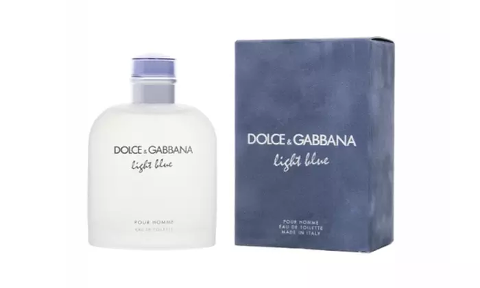 Dolce & Gabbana Light Blue Pour Homme Eau de Toilette for Men 6.7 Fl.Oz