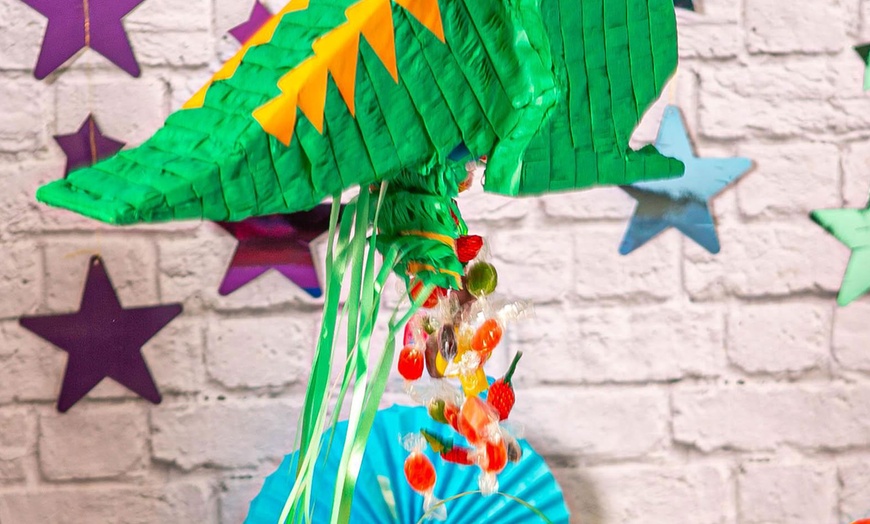 Image 7: Colourful Pinata with Pull String