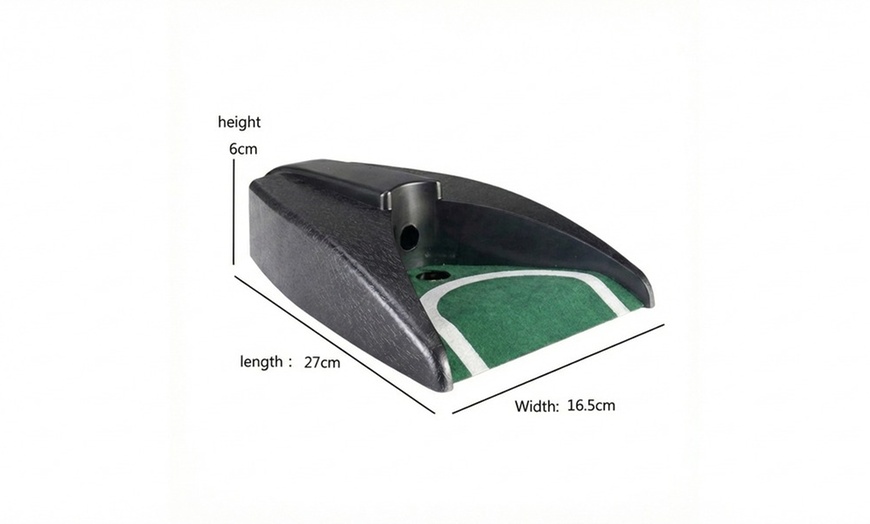 Image 4: Automatic Golf Putting Trainer with Ball Return
