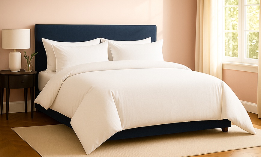 Image 1: Witte beddengoedset Sampur