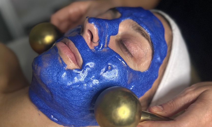 Image 4: 45‑Min Neck/Face Massage or 50‑Min Lymphatic Facial