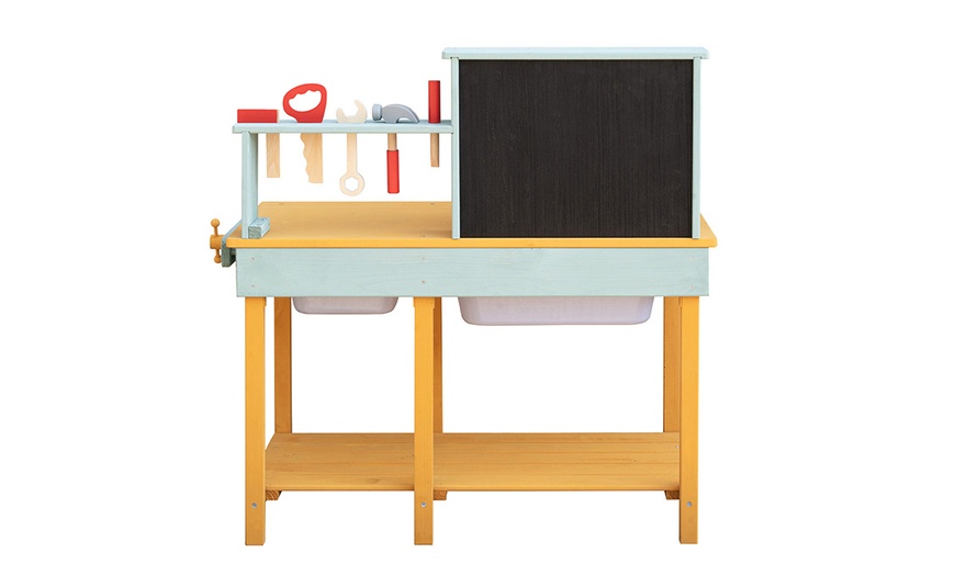 Image 6: Home Deluxe Kinder-Werkbank "TOOL" aus Holz 
