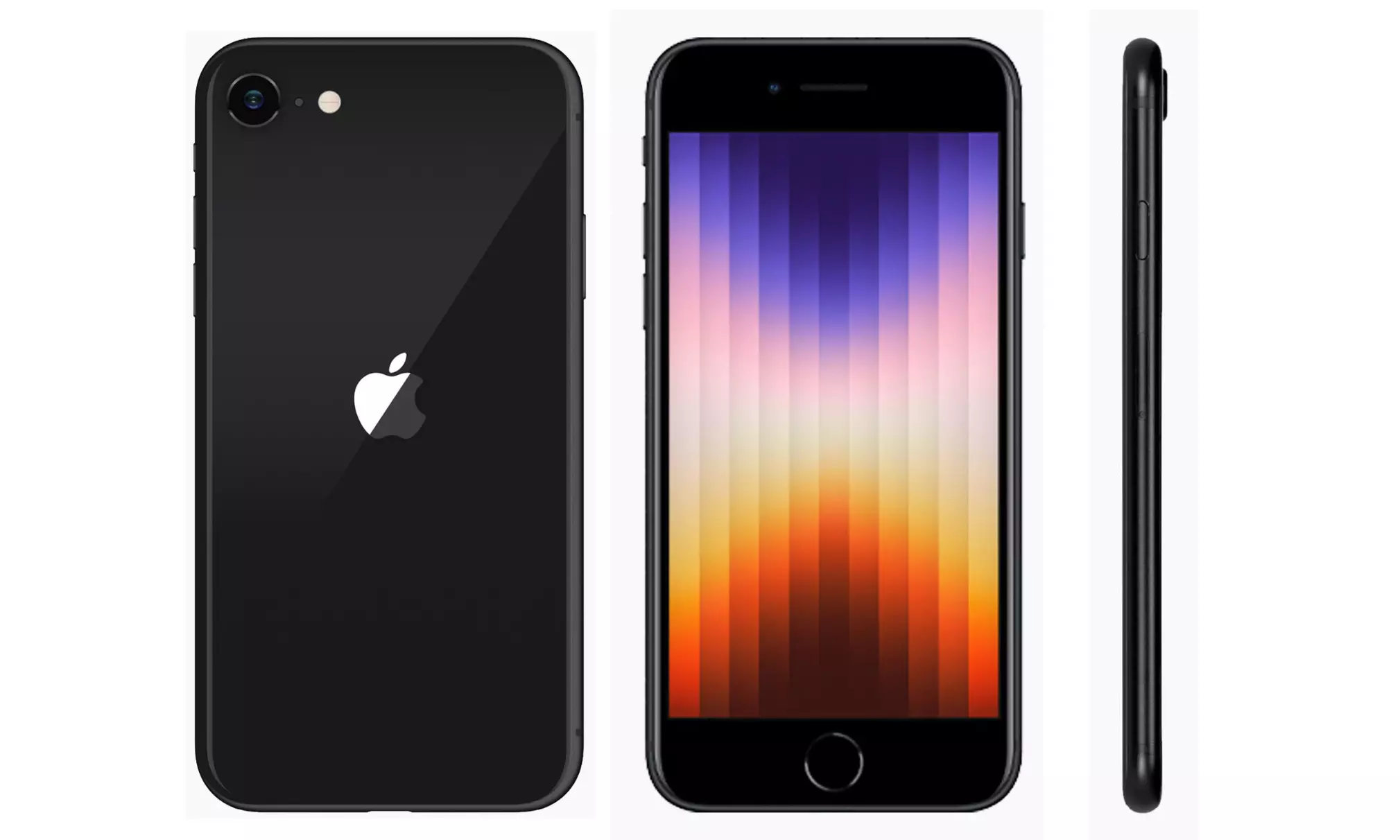 iPhone SE 2022 64Go Minuit d'Apple® reconditionné