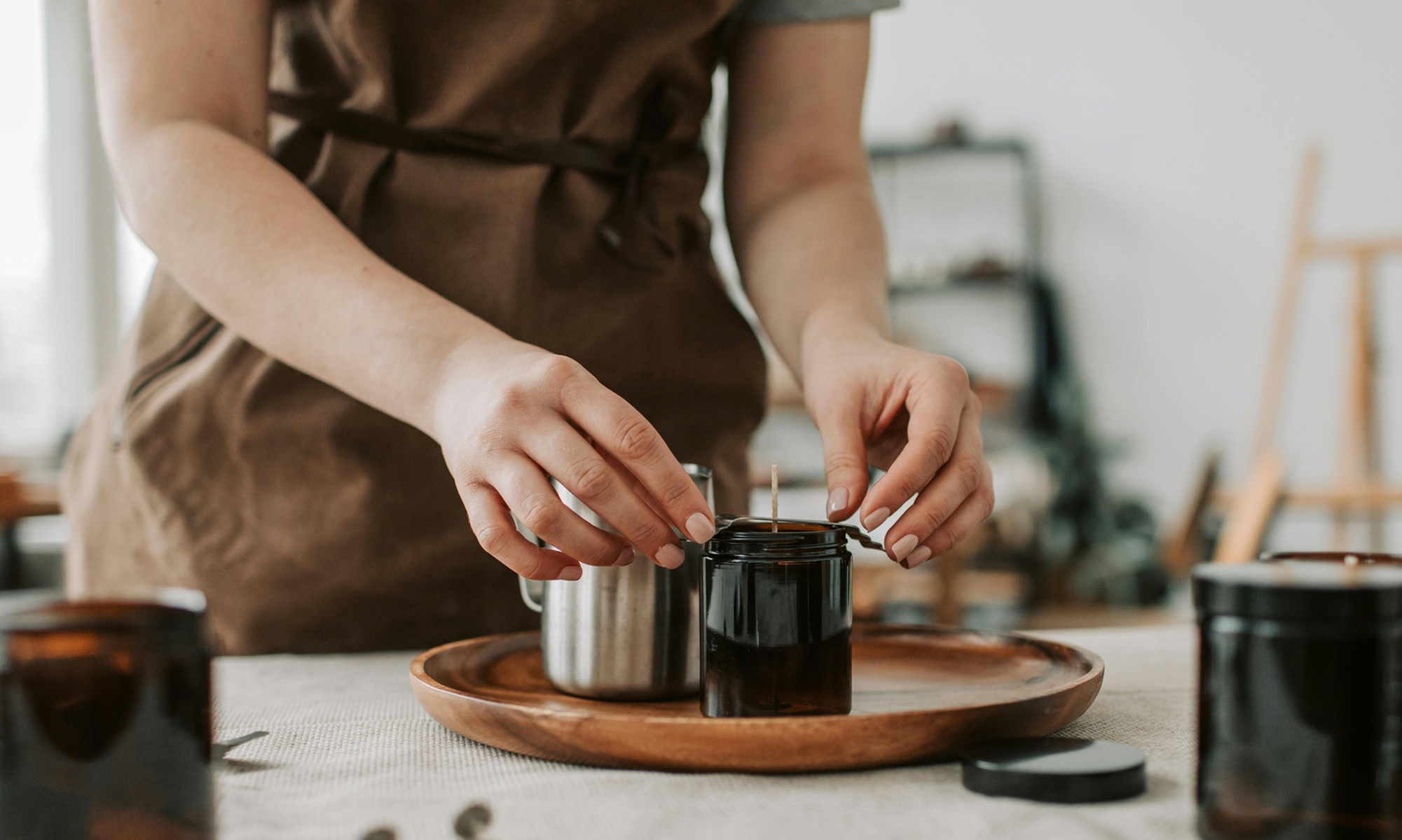 Explore Candle Crafting in a Candle Making Workshop for 1 or 2 People