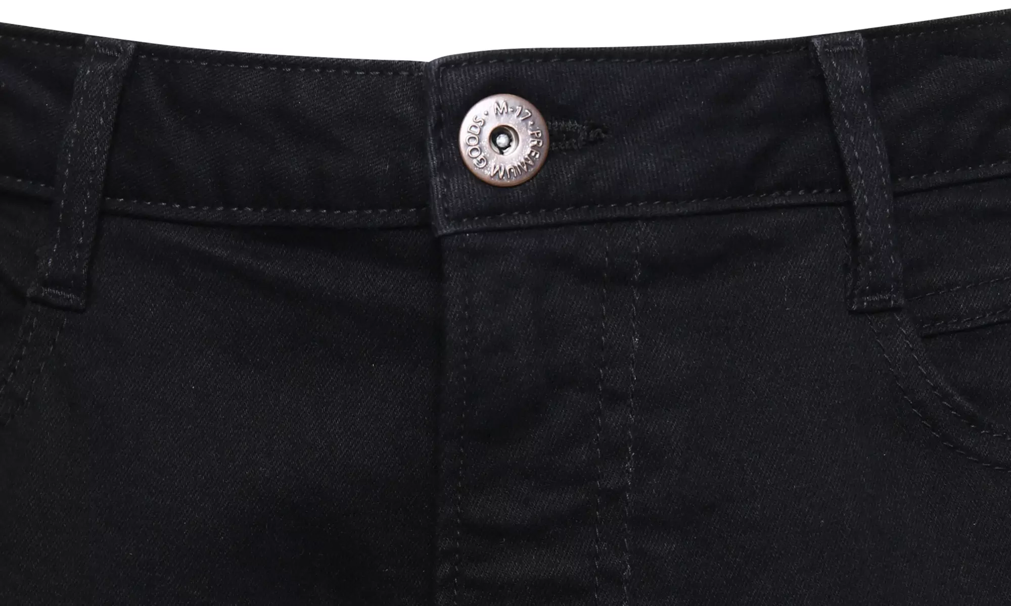 Women’s Skinny Fit Denim Jeans Mid-Rise Stretch Pencil Leg