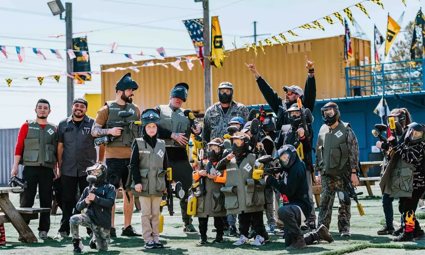 Up to 63% Off Paintball or Airsoft at Giant Party Sports