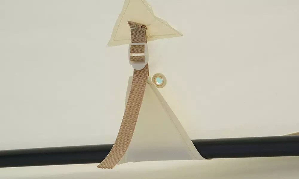 Outsunny 3 x 3m 2-Tier Cream Gazebo