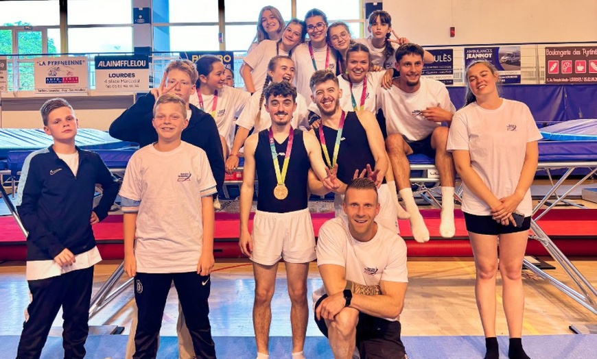 Image 6: Stage d'initiation au trampoline de 1h30