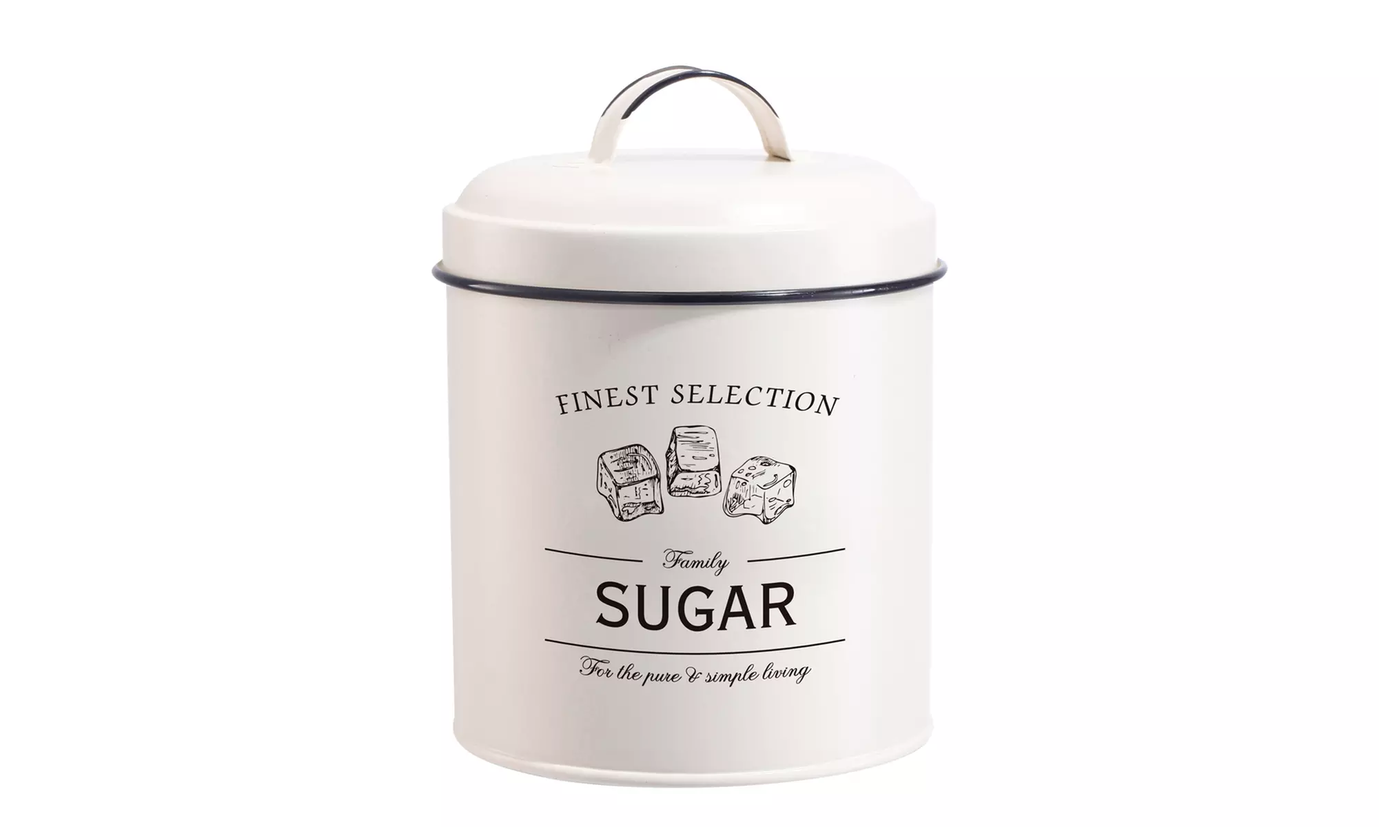 Herzberg 3er- oder 4er-Set Aufbewahrungsdosen im Retro-Stil