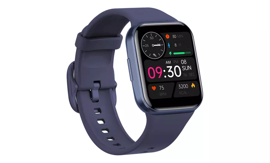 Image 5: Bluetooth 5.0 Smart Watch 1.6" TFT 2.5D Touch Screen BPM Temperature