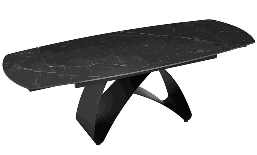 Image 10: DS Living Maelis Ceramic Dining Room Table