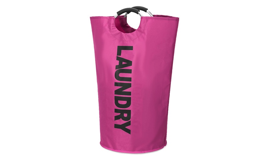 Image 16: 90L Large Laundry Basket Mesh Laundry Wash Bags for Socks Underwear Hosiery Bras