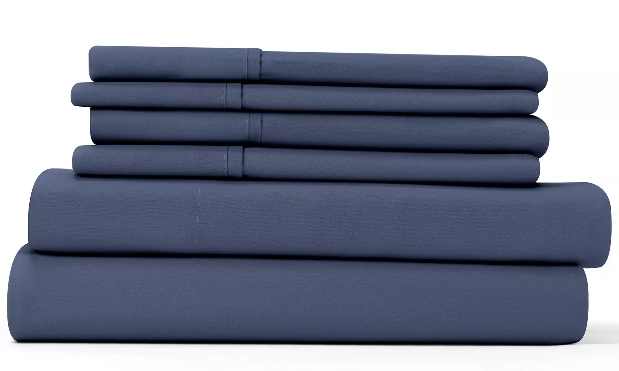 Merit Linens 6-Piece Luxury Wrinkle Free Hotel Bed Sheet Set