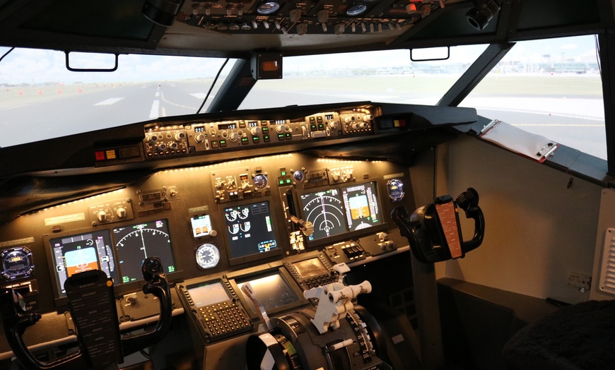 Image 8: 60 oder 120 Minuten Flugsimulator in der Boeing B737