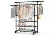Metalen kapstok met schoenenrek - Image 2