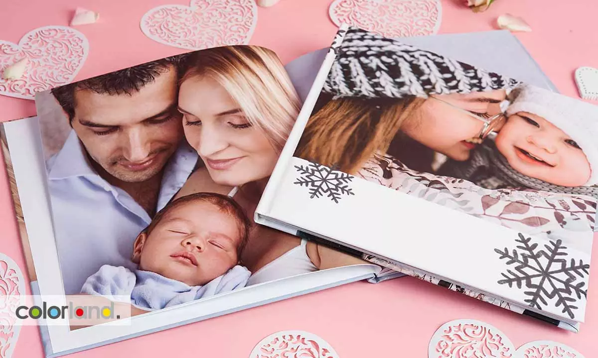 1 ou 2 livres photo 20 x 20cm avec 28, 40, 60, 100 ou 120 pages sur Colorland (jusqu'à 78% de réduction) - Primary Image