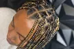 Enhance Your Style: Small, Medium or Large Knotless Braid Session or Men's Braids ( Up to 33% Off ) - Second Medium