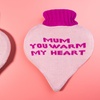 Image 1: One or Two Heart-Shaped Hot Water Bottle 