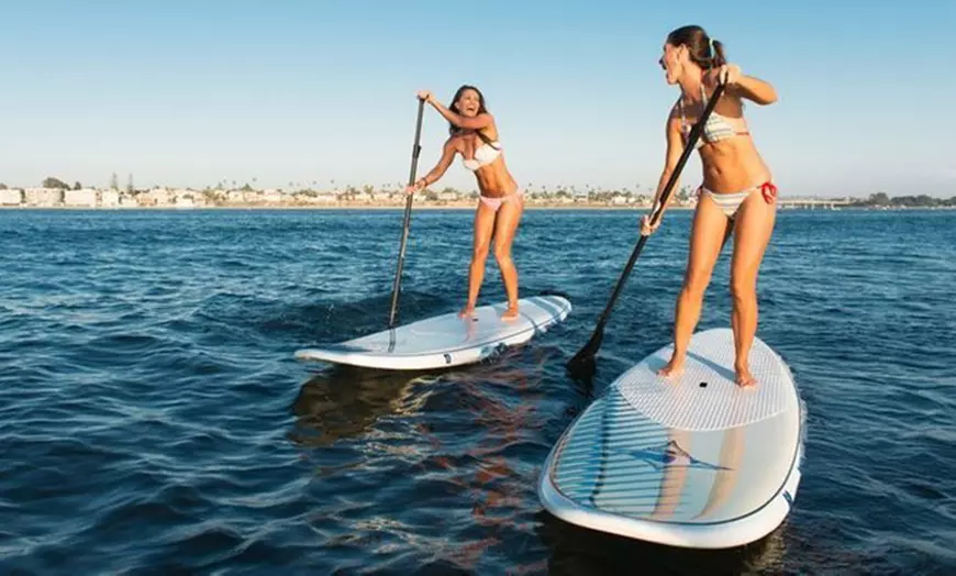 Image 9: Alquiler de 1 o 2 tablas de paddle surf para hasta 2 o 4 personas
