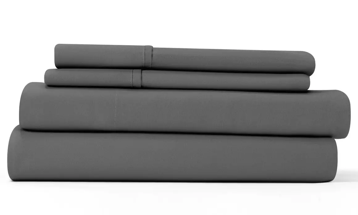 Home Collection Premium 4 Piece Ultra Soft Flannel Bed Sheet Set