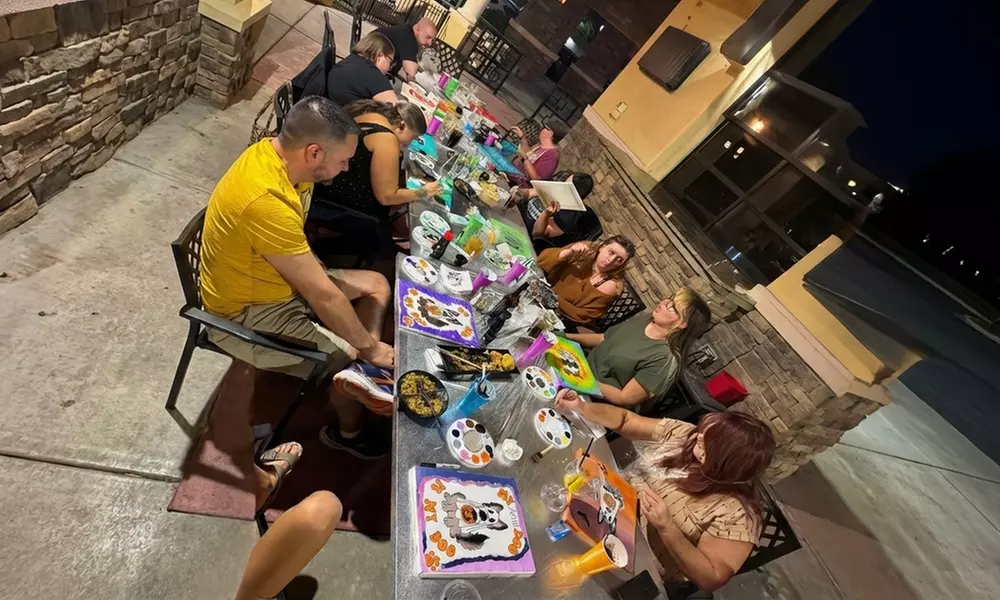 Sip & Paint Party for 1–10 People