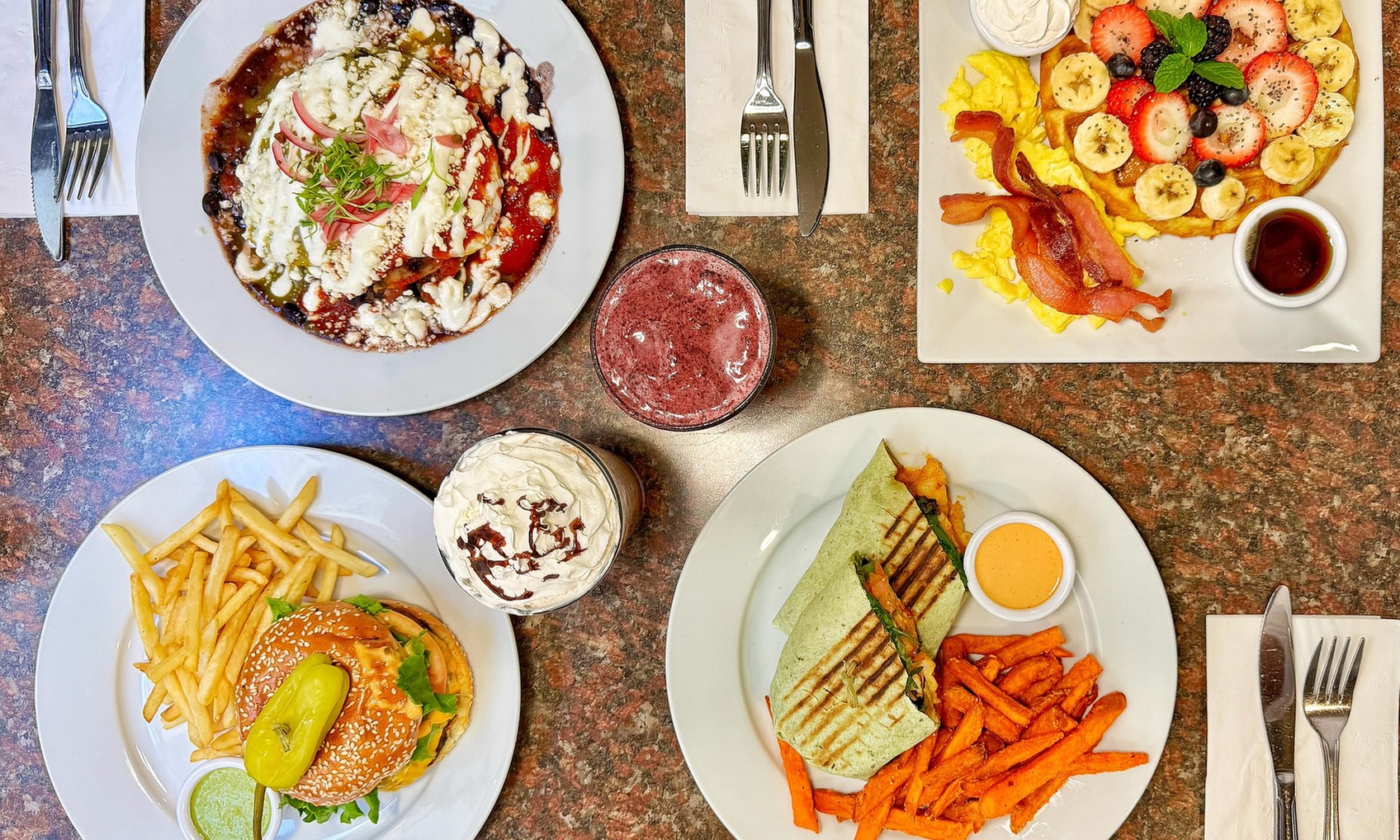 $25, $50, or $75 to Spend on American Fare at Vees Cafe DTLA