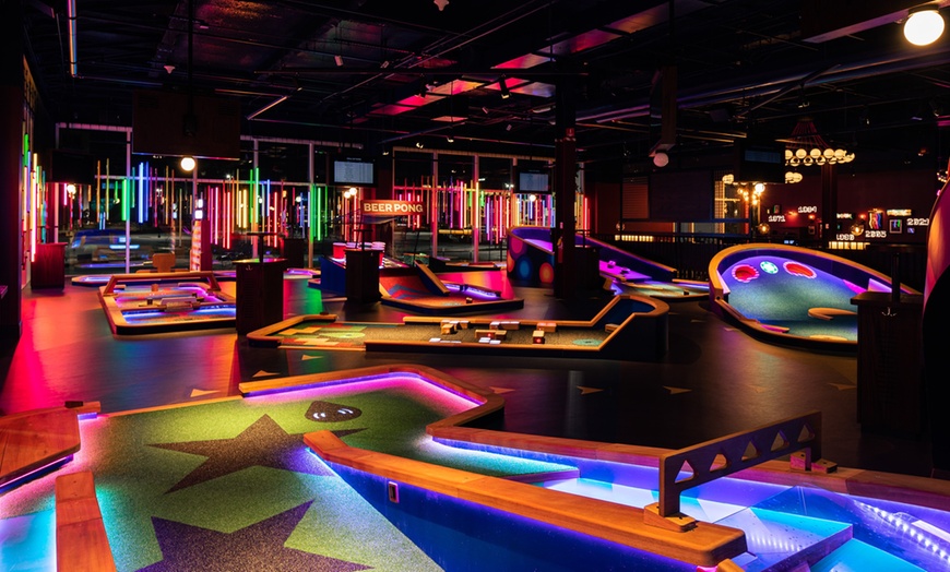 Image 3: Upscale, Tech-Infused Mini Golf for 2 or 4 - Tax Included