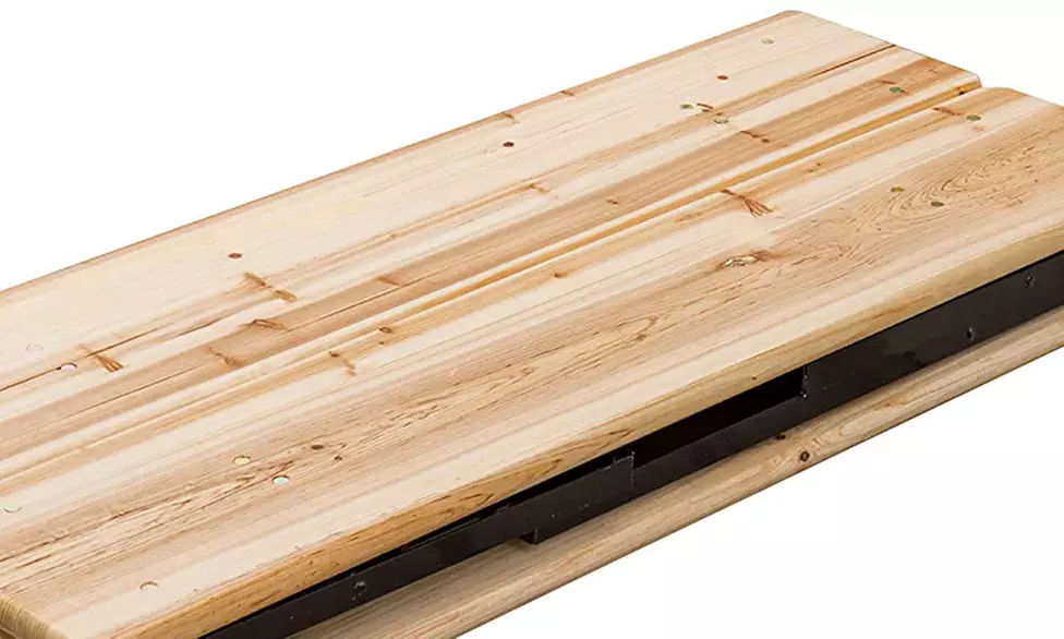 Outsunny Outdoor Bench, Picnic, Wooden or Aluminium