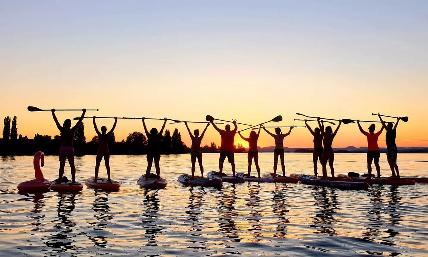 1 Std. Stand-Up-Paddling für 1 oder 2 Personen