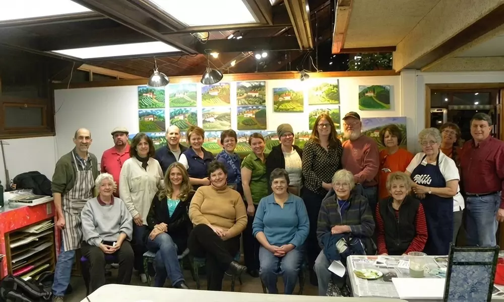 Create & Learn: Painting Workshops or 1-Month Class Pass