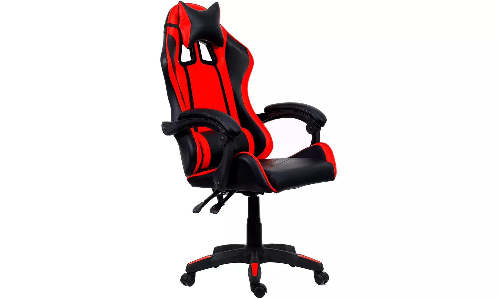 Sedia gaming in similpelle reclinabile e regolabile