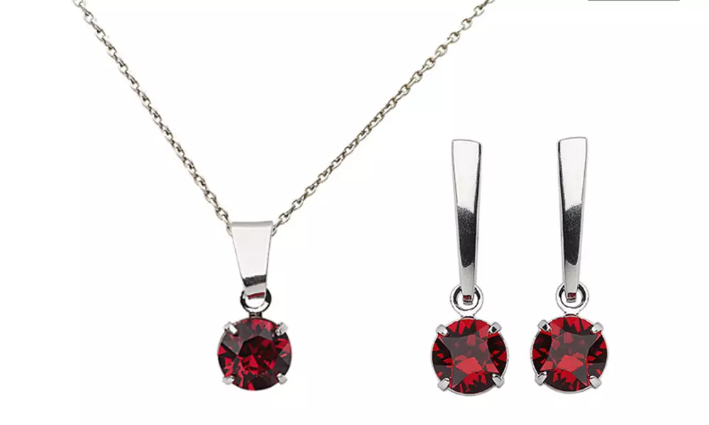 Limited edition sieradenset met Swarovski®-kristallen