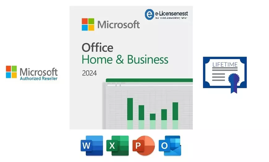 Image 1: Microsoft Office 2024 levenslange licentie