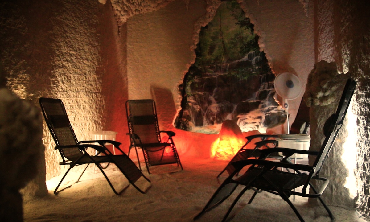 Seans w grocie solnej dla 1-2 osób