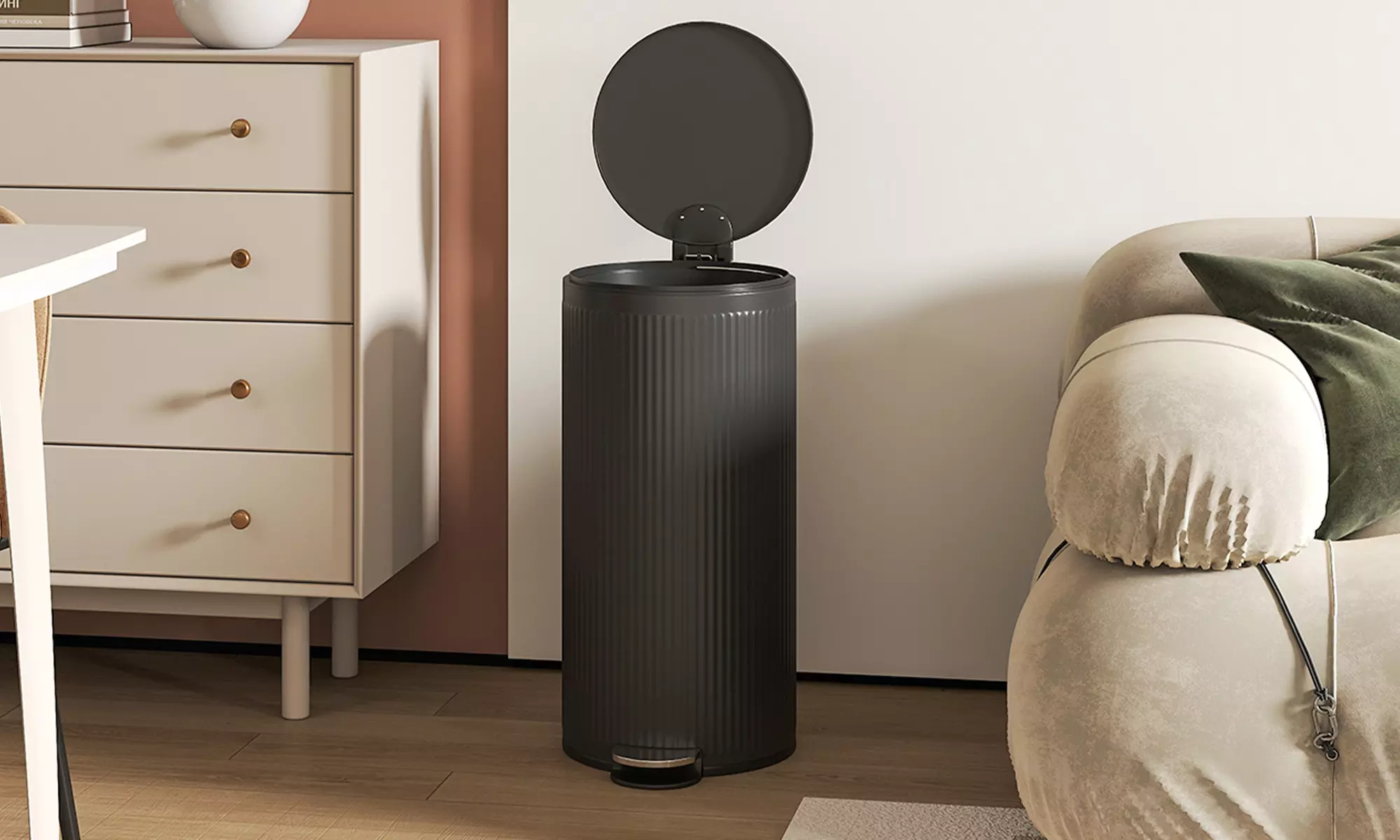 HomCom Kitchen Bin Selection - Soft-Close, Pedal and Sensor Designs