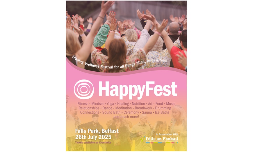 Image 2: One or Two Tickets to HappyFest Wellness Festival