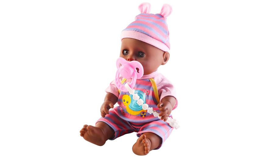 Image 5: 15 Pieces Miniature Baby Doll Play Set 