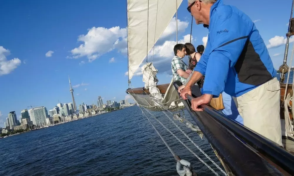Lake Ontario Cruise on Tall Ship Kajama with Skyline Views