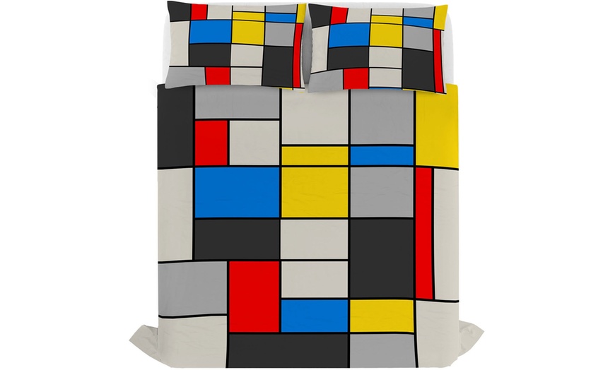 Image 29: Parure letto matrimoniale Sogni d'Autore in 100% cotone Made in Italy