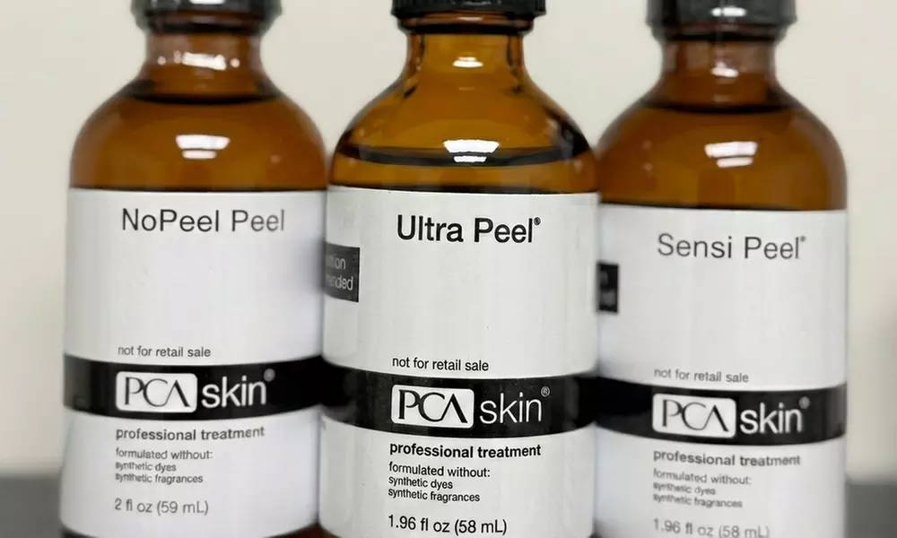 2 Options: 1 Chemical Peel or 4-Chemical Peel Series for Brighter Skin at SkinGURUCat(Up To 35% Off) - Primary Image