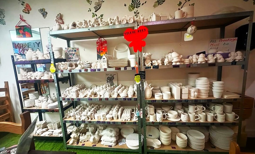 Image 6: Family Friendly Pottery Painting Experience 