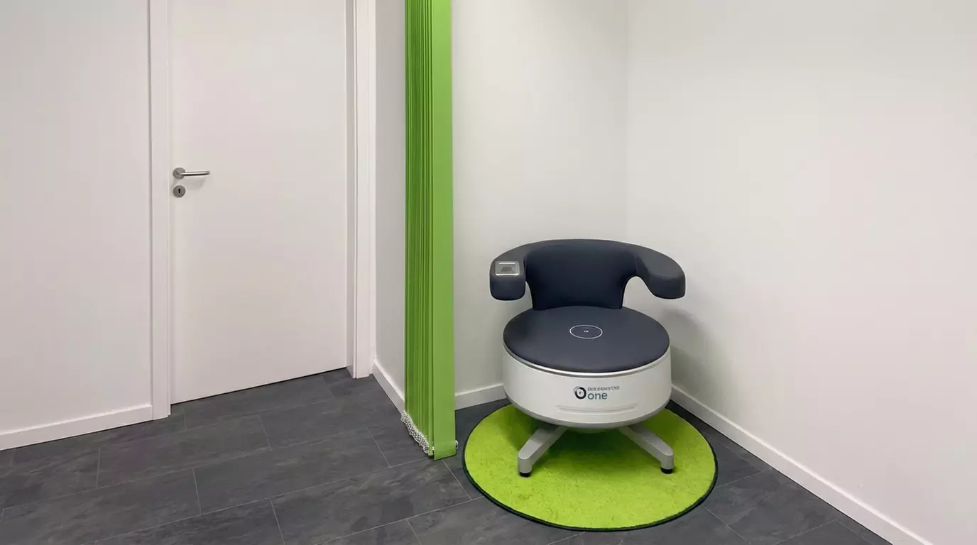 Beckenbodentraining mit dem EMP Chair PRO für 1-2 Personen