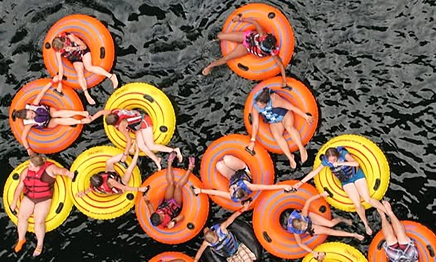 Image 1: 2.5 Hours Hudson River Tubing for a Guided 5-Mile Trip w/ Easy Rapids