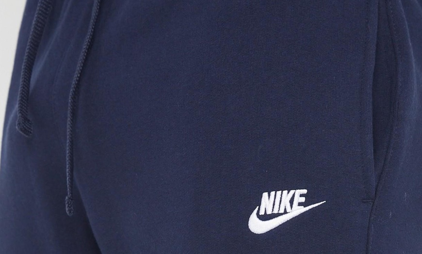 Image 15: Nike Men's Club Embroidered Swoosh Pullover Fleece Full Tracksuit
